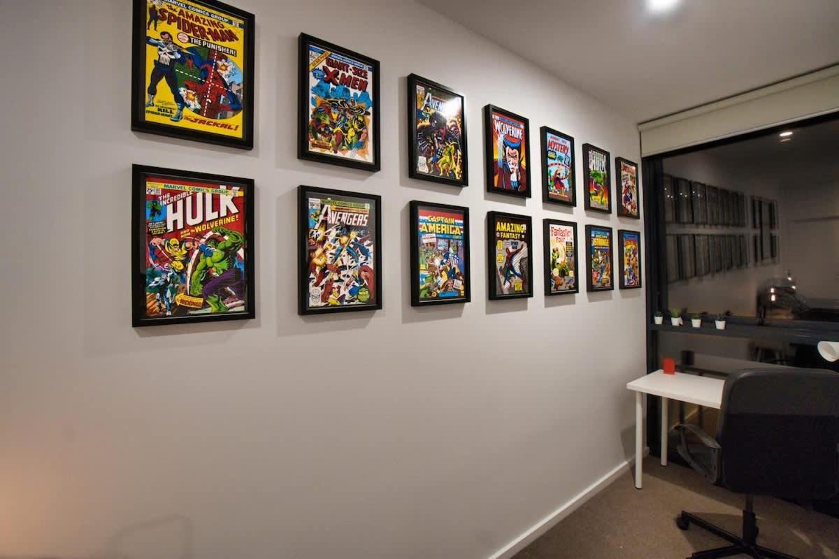 Dc Vs Marvel Theme Ft Arcade Machine Pool Gym Sauna Bbq Apartment Adelaide Exterior photo